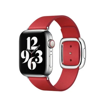 Apple 40mm Scarlet Modern Buckle Small - Red